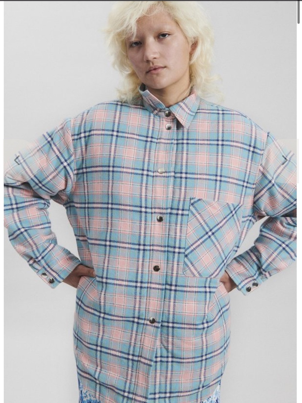 Rachel Comey Masse Shirt Jacket – Pink Flannel
